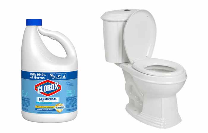 How to Unclog a Toilet with Bleach + Hot Water 