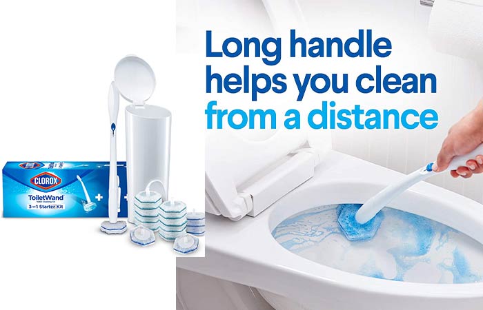 Clorox toiletwand toilet bowl cleaning system