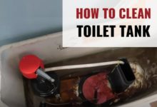 How to clean a toilet tank properly and fast