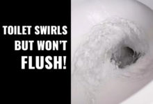 Why Toilet swirls but won't flush-troubleshooting and fixes