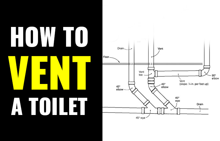 How To Vent A Toilet Venting Options Without Toiletseek - Bathroom Toilet Vent Pipe Size