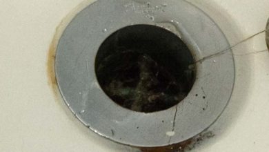 How to unclog a shower drain with standing water