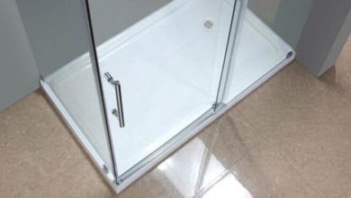 Shower door track cleaning steps and methods