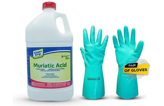 Muriatic Acid to clean toilet jets
