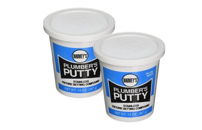 Plumber's Putty for toilet bowl cracks