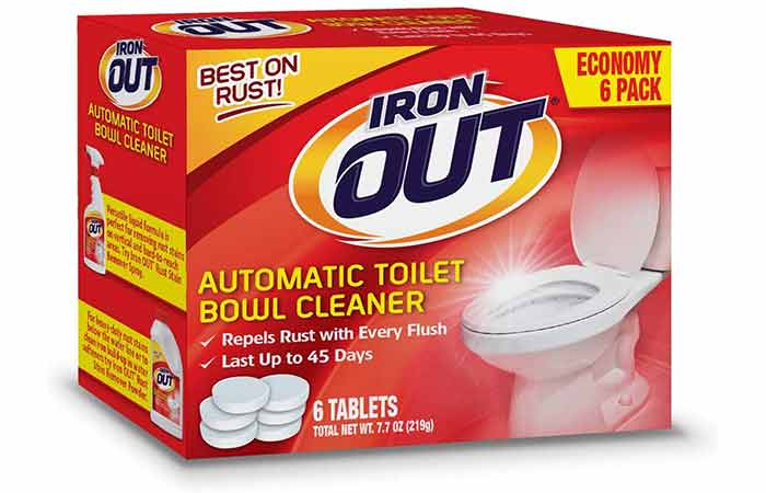 Iron Out Bowl cleaning tablets