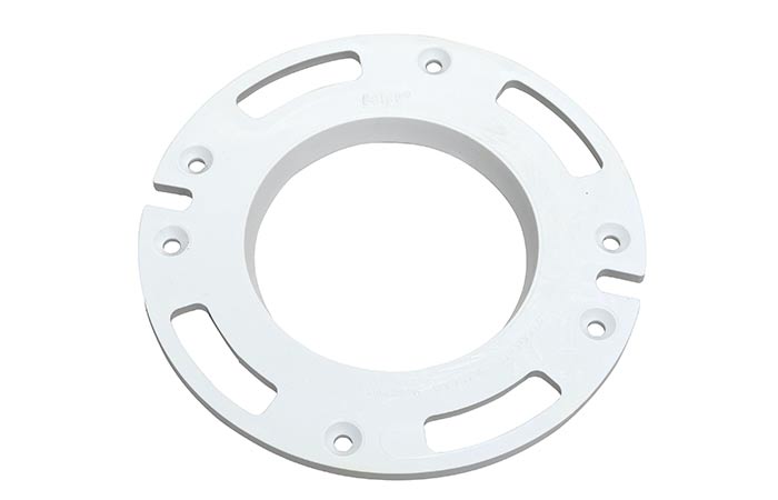 Photo of a toilet flange extender
