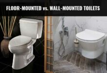 Wall-mounted vs floor-mounted toilets differences