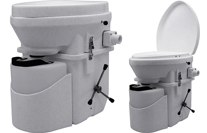 Nature's head composting toilet